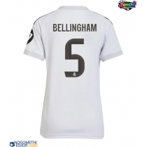 Ženski Nogometni dresi Real Madrid Jude Bellingham #5 Domači 2025-26 Kratek Rokav